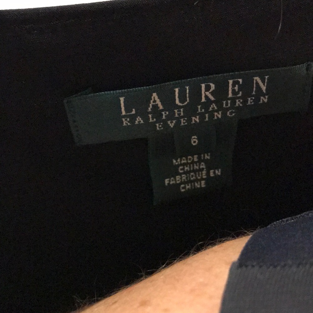 Lauren, Ralph Lauren Evening Long Black Gown - Picture 6 of 6